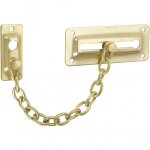Entrebâilleur de porte acier doré, thirard Entrebâilleur de porte acier doré, thirard