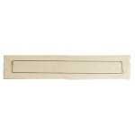 Entr�e de bo�te aux lettres en laiton - 360x100 mm normbau
