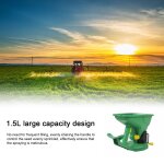 pandeur de graines portatif de jardinage, semoir manuel portable, capacit de 1, 5 l avec 5 vitesses ...