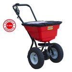 Epandeur  sel, pandeur  engrais, 29 l professionnel roues gonflables, bche pour bac