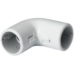 Equerres pour conduit �lectrique rigide irl - pvc gris - mureva - 16 mm schneider