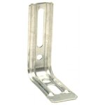 Equerre droite nervur�e en acier zingu� - 1 pi�ce - end100 / 1, 5 simpson strong - tie
