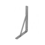 Equerre wolfpack avec renfort gris 400 x 270 mm