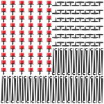 Ersan - 180pcs kit d'irrigation de goutte jardin, 60 embout de goutte à goutte réglable + 60 connecteurs ... Ersan - 180pcs kit d'irrigation de goutte jardin, 60 embout de goutte à goutte réglable + 60 connecteurs ...