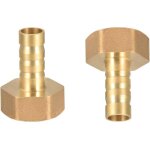 Ersan - lot de 2 raccords de tuyau en laiton - diamètre intérieur : 10 mm - filetage intérieur : g1 / ... Ersan - lot de 2 raccords de tuyau en laiton - diamètre intérieur : 10 mm - filetage intérieur : g1 / ...
