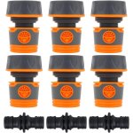 Ersan - 6 pièces raccord tuyau d'arrosage + 3 pièces adaptateur tuyau arrosage 1 / 2 pouce raccord gardena ... Ersan - 6 pièces raccord tuyau d'arrosage + 3 pièces adaptateur tuyau arrosage 1 / 2 pouce raccord gardena ...