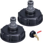 Ersan - kit d'accessoires pour réservoir ibc, adaptateur ibc pour tuyau d'arrosage, raccord de réservoir ... Ersan - kit d'accessoires pour réservoir ibc, adaptateur ibc pour tuyau d'arrosage, raccord de réservoir ...