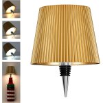 Ersan - lampe bouteille led dore, rechargeable usb - c, sans fil, ip54, 3 tempratures rglables, pour ...