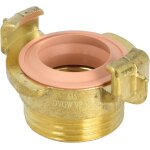 Ersan - raccord rapide - filetage extrieur de 33, 25 mm - laiton - convient pour l'eau potable - qualit ...