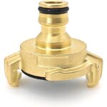 Ersan - raccord de tuyau en laiton, raccord de robinet d'eau pour raccord de tuyau d'arrosage geka pour ... Ersan - raccord de tuyau en laiton, raccord de robinet d'eau pour raccord de tuyau d'arrosage geka pour ...