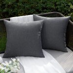 Ersan - taie d'oreiller extrieure impermable en polyester doux avec surface hydrofugfe housse de coussin ...