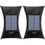 Ershi - 2 pices lampes solaires murales extrieures, lampes solaires  led tanches pour clture extrieure, ...