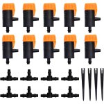 Ershi - kit d'irrigation de jardin, micro - goutteur rglable, support de tuyau pour tuyaux d'irrigation ...