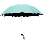 Ershi - parapluie pliant fleur dans l'eau de pluie parasol léger, coupe - vent, compact et anti - uv ... Ershi - parapluie pliant fleur dans l'eau de pluie parasol léger, coupe - vent, compact et anti - uv ...