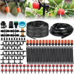 Ershi - systme d'irrigation jardin, 243pcs micro irrigation goutte  goutte kit arrosage automatique, ...