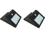 Ershi - tempo di saldi 2 x phare 20 led avec panneau solaire et capteur de mouvement spot crpusculaire[628] ...