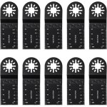 Eryi - 10pcs universelle outil multifonction saw blades multitool accessoires de lames de scie pour bois ... Eryi - 10pcs universelle outil multifonction saw blades multitool accessoires de lames de scie pour bois ...