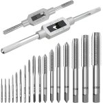 Eryi - 19 pièces coffret tarauds et filières métrique, m1 - m3. 5 m4 m5 m6 m8 m10 m12 outil de filetage ... Eryi - 19 pièces coffret tarauds et filières métrique, m1 - m3. 5 m4 m5 m6 m8 m10 m12 outil de filetage ...