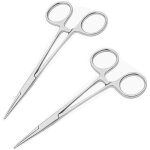 Eryi - 2 pices pinces a piercing, 12. 5cm pince a clamper autoverrouillante, pinces de pche avec mchoire ...