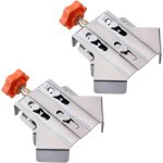 Eryi - lot de 2 tendeurs d'angle en acier inoxydable a 90 degrs - avec pin swing - poigne unique - ...