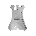Eryi - 278601 tracette trempe, argent, 140 x 100 mm