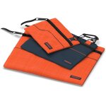 Eryi - lot de 3 trousses a outils vides pour le rangement d'outillage - pochettes avec mousqueton pour ...