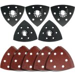 Eryi - 35 plateau de ponçage multitool, 5 plateau de ponçage delta avec trous, 30 papier abrasif ponceuse ... Eryi - 35 plateau de ponçage multitool, 5 plateau de ponçage delta avec trous, 30 papier abrasif ponceuse ...