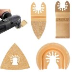 Eryi - lot de 4 lames de scie multifonction pour carrelage et mortier - lames oscillantes pour béton ... Eryi - lot de 4 lames de scie multifonction pour carrelage et mortier - lames oscillantes pour béton ...