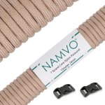 Eryi - 550 paracord 7 strand parachute cord, mil spec type iii 15 mètres tente guide corde survie parachute ... Eryi - 550 paracord 7 strand parachute cord, mil spec type iii 15 mètres tente guide corde survie parachute ...