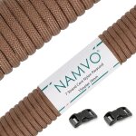 Eryi - 550 paracord 7 strand parachute cord, mil spec type iii 15 mètres tente guide corde survie parachute ... Eryi - 550 paracord 7 strand parachute cord, mil spec type iii 15 mètres tente guide corde survie parachute ...