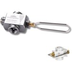 Eryi - adaptateur de recharge pour cartouches de gaz - valve a vis au butane pour rchaud de camping ...