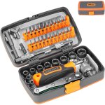 Eryi - douilles tournevis a cliquet, jeu de cls a douille avec cliquets 1 / 4 , kit tournevis de prcision, ...