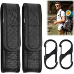 Eryi - etui de lampe de poche, tactique pochette de lampe, poche support de torche, pochette d'etui lampe ...