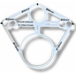 Eryi - gabarit de perage pour bti support wc suspendu ¿ 6 diamtres (20 a Ø120 mm) ¿ outil de ...