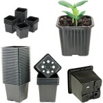 Eryi - godets pour semis ¿ 3 tailles disponibles 7x7 8x8 9x9cm ¿ made in france ¿ lots de 24, 50, ...