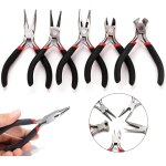 Eryi - kit 5 pinces pour creation de bijoux, 1 pinces a bec fin, 1 pinces a bec rond, 1 pince coupe - ... Eryi - kit 5 pinces pour creation de bijoux, 1 pinces a bec fin, 1 pinces a bec rond, 1 pince coupe - ...