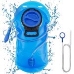 Eryi - poche a eau de 2 l pour l'extrieur, avec valve de morsure et brosse de nettoyage, sac a dos d'hydratat ...