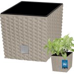 Eryi - ® pot de fleur carré de 4l avec insert pot en plastique couleur moka pot intérieur pot de jardin ... Eryi - ® pot de fleur carré de 4l avec insert pot en plastique couleur moka pot intérieur pot de jardin ...