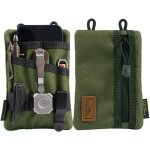 Eryi - ve1 organiseur de sac a outils edc, petit sac edc avec 5 poches, petit sac a outils multi, sac ...