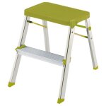 Escabeau marche pied 2 marches md2001 - vert