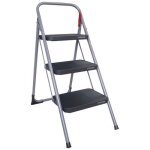 Escabeau marche pied 3 marches m11 - noir