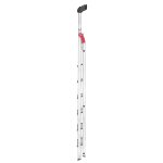 Escabeau scuris pliable en aluminium 7 marches ultra lger hailo l60