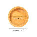 Escalbambou - pots de fleurs en bois anti - dcoloration, ronds et carrs, support de jardinires cratives, ...