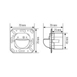 Esylux interrupteur de mouvement de base (complet) - eb10430459