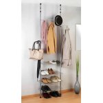 Etag�re penderie extensible apollon wenko h. 180 � 300 cm argent
