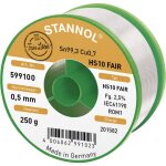 Etain de soudure stannol hs10 - fair sn99. 3cu0. 7 bobine 250 g 0. 5 mm