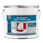 Etancheite sous carrelage, douche, salle de bain, cuisine, pice humide - resine d'impermabilisation, ...