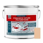 Etanchit toiture polyurthane - etanchit toit terrasse, toit plat procom 15 kg beige (ral 070 80 ...