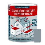 Etanchit toiture polyurthane - etanchit toit terrasse, toit plat procom 3. 5 kg gris (ral 7001)
