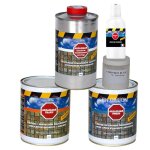 tanchit transparente douche salle de bain sur carrelage en kit kit de 2m2